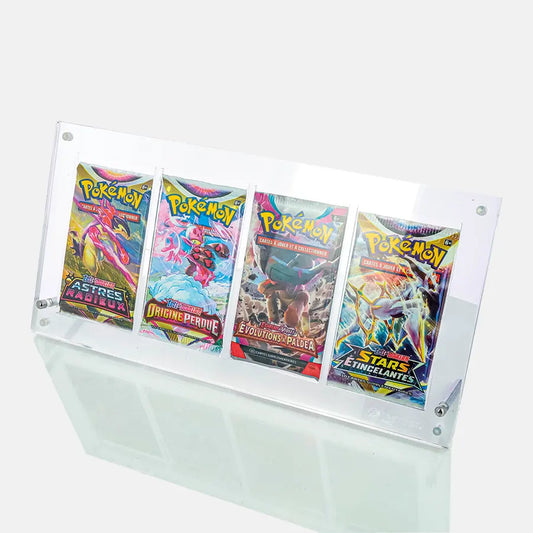 Protection Acrylique 4 Boosters Pokémon - Phoenix Shield