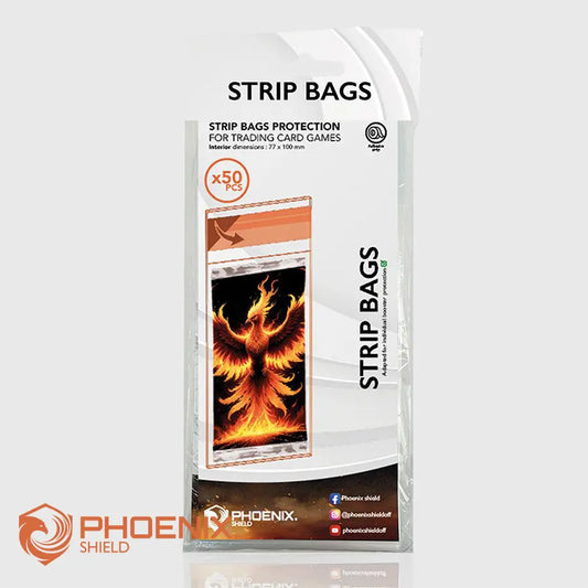 Paquet 50 Sleeves Boosters (Strip Bags) - Phoenix Shield