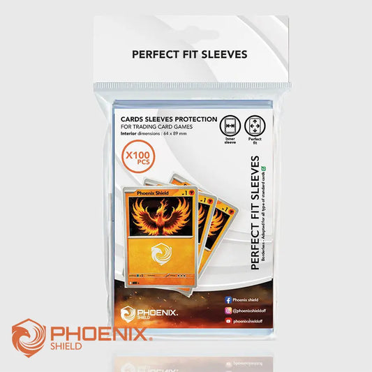 Paquet 100 Sleeves Perfect Fit - Phoenix Shield