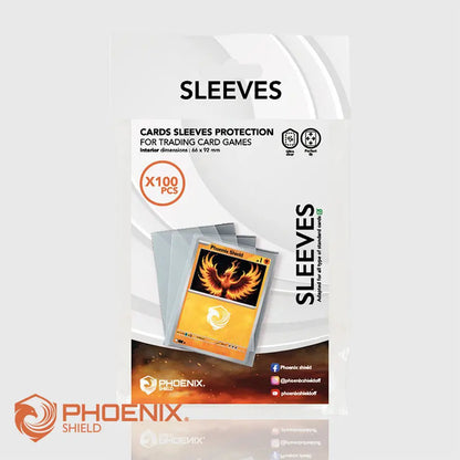 Paquet 100 Sleeves Classic - Phoenix Shield