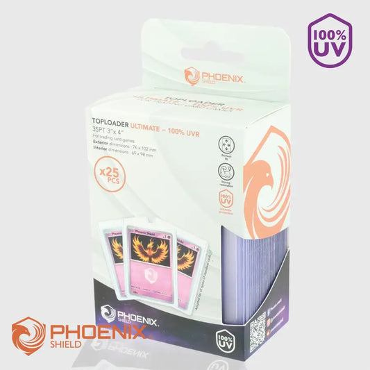 Paquet 25 TopLoader Ultimate 100% UV