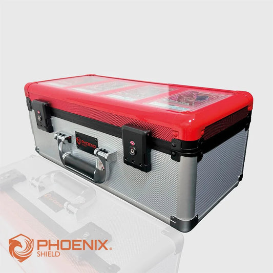 Valise pour 44 Cartes Gradées PCA (Thème Pokéball) - Phoenix Shield