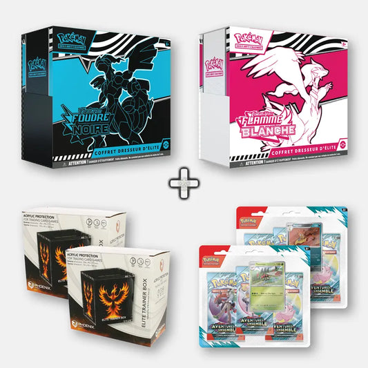 Pokemon Pack EV10.5 - ETB + Protection + Tripack