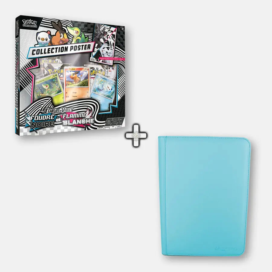 Pokemon Pack EV10.5 - Poster + Album Turquoise