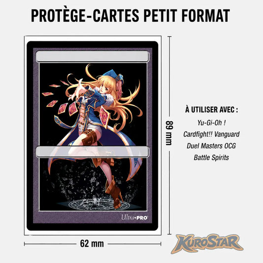 Paquet 60 Sleeves Rose Deck Protector pour cartes Yu-Gi-Oh - Ultra Pro