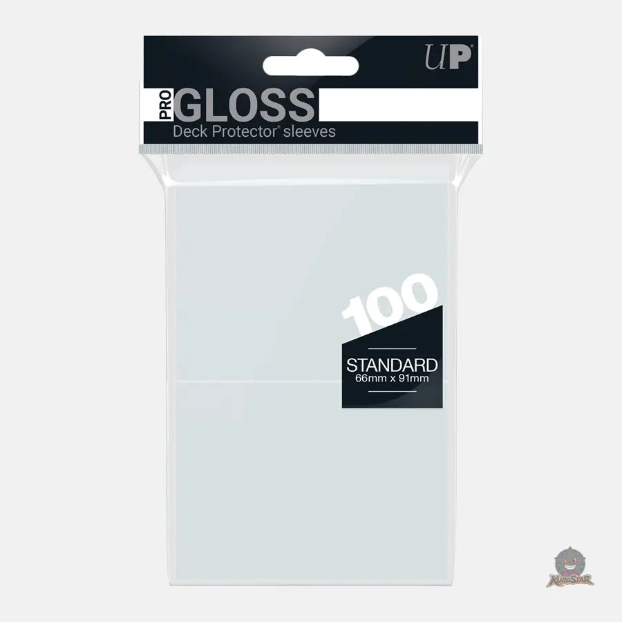 Paquet de 100 protèges cartes standard PRO-Gloss transparents - Ultra Pro